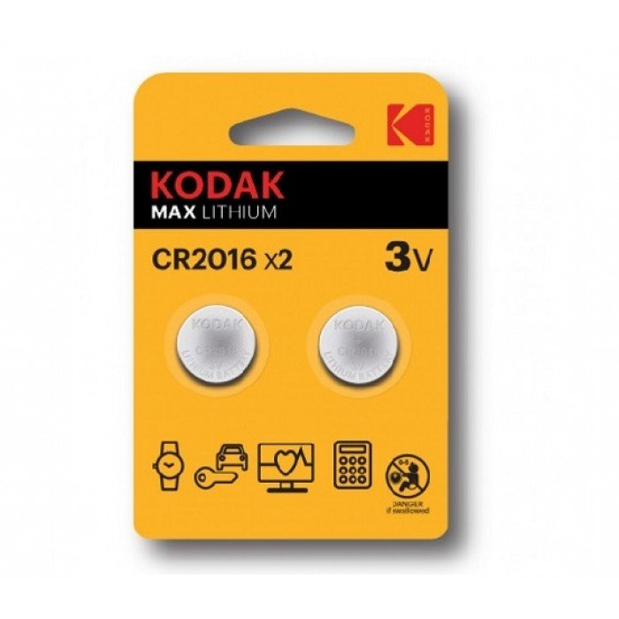 Μπαταρίες Kodak Ultra Lithium KCR2016 2τμχ