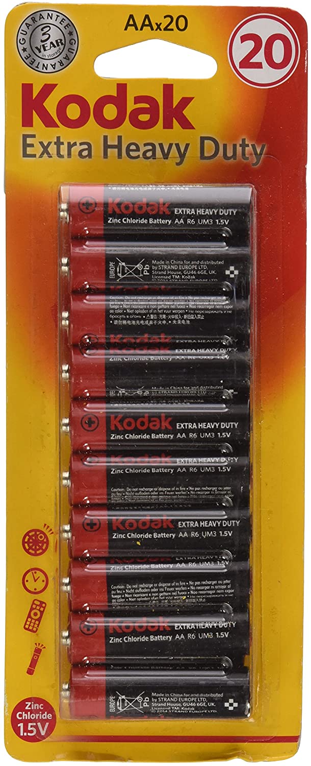 Μπαταρίες Kodak AA 1.5V Extra Heavy Duty 10τμχ