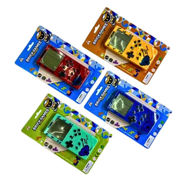 Κονσόλα Με Παιχνίδι Τουβλάκια 4 Χρώματα