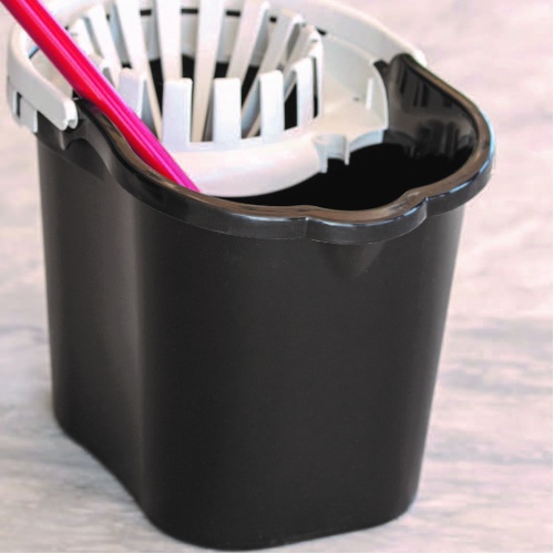 Κουβάς Νερού Στρογγυλός 9lt Viomes No122 Γκρι Μπεζ