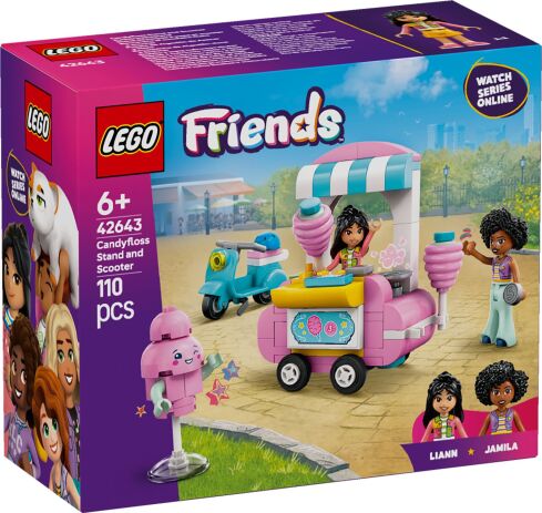 LEGO Friends Cotton Candy Stand & Scooter (42643)