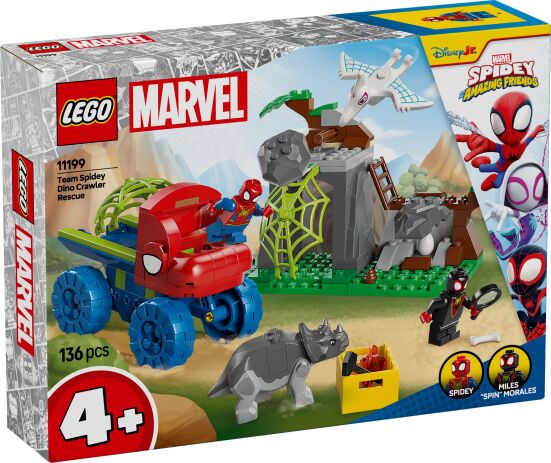 LEGO Super Heroes Team Spidey Dino Crawler Rescue (11199)