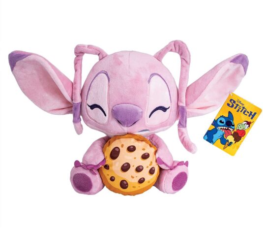 Λούτρινο Disney-Angel Με Μπισκότο 25cm. (1607-01734)