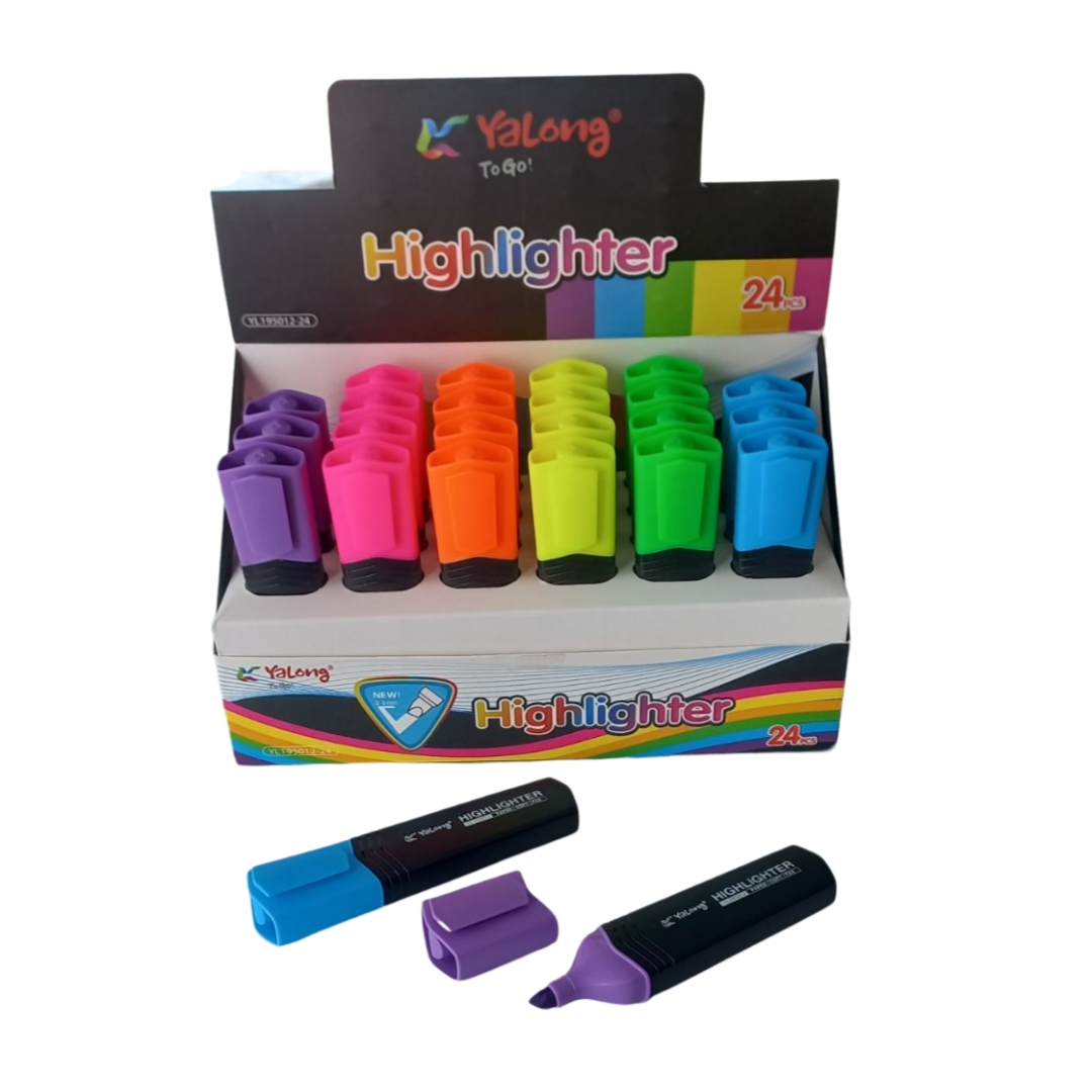 Μαρκαδόρος Υπογράμμισης 6 Χρώματα