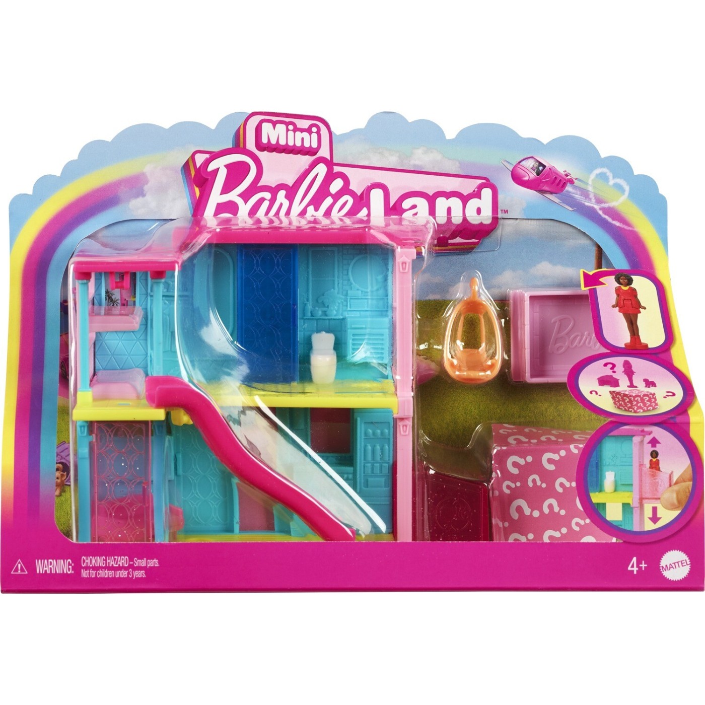 Mattel Barbie Barbieland Κούκλα Και Αξεσουάρ - Κουκλόσπιτο (HYF44/HYF46)