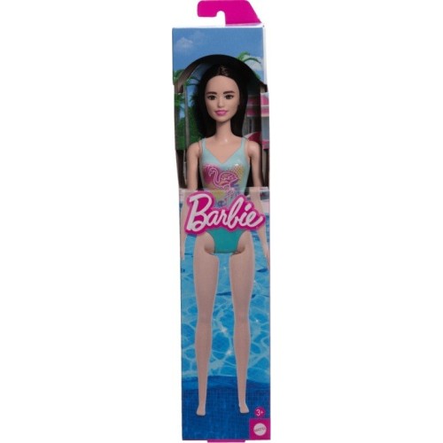 Mattel Barbie Beach Tropical Blue Swimsuit Κούκλα (DWJ99/HXX51)