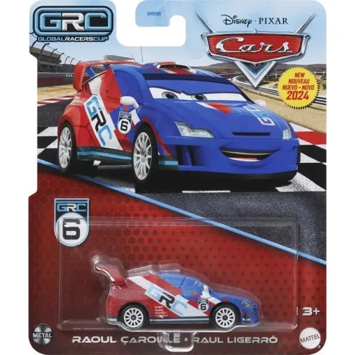 Mattel Cars Αυτοκινητάκι Die-Cast – Grand Prix Raoul Caroule (DXV29/HTY12)
