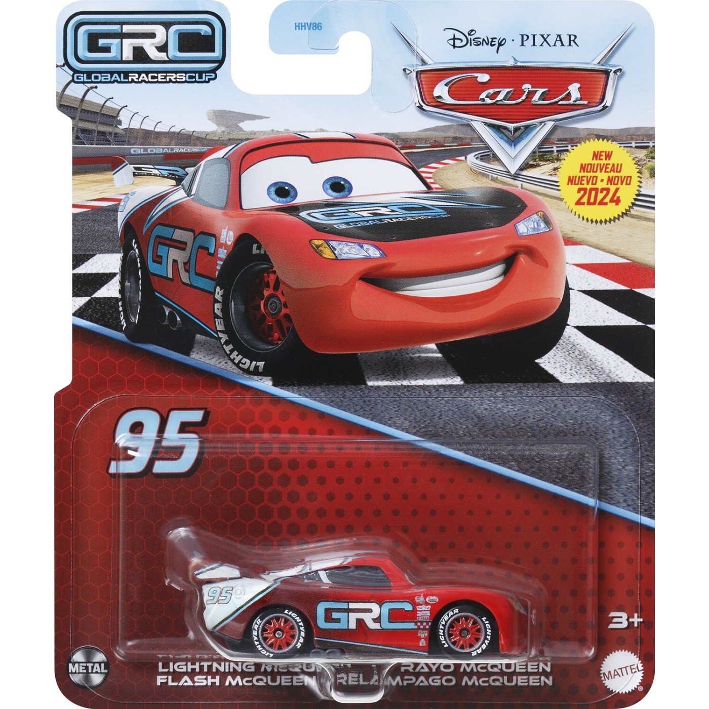 Mattel Cars Αυτοκινητάκι Die-Cast – Lightning Mcqueen (DXV29/HTY00)