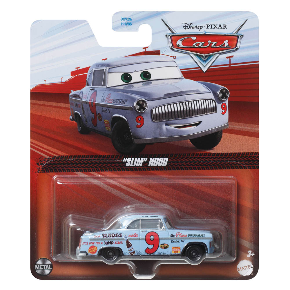 Mattel Cars Αυτοκινητάκι Die-Cast – “Slim” Hood (DXV29/GBY19)