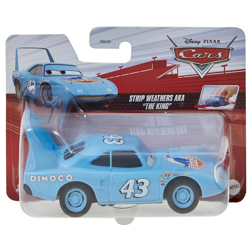 Mattel Cars Αυτοκινητάκι Pullback 1:43 – The King (HGL51/HGL54)