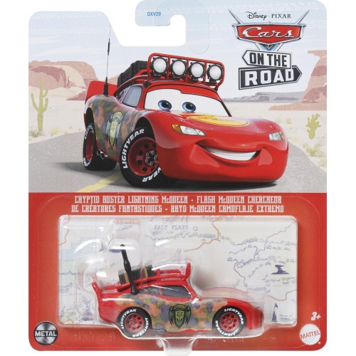 Mattel Disney and Pixar Cars On the Road Cryptid Buster Lightning McQueen (DXV29/HKY29)