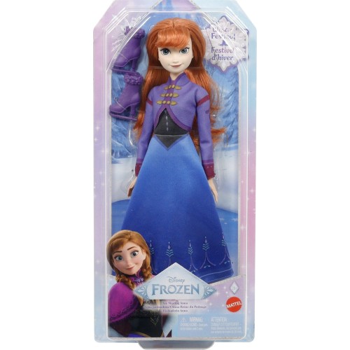 Mattel Disney Frozen Ice Skating Anna Κούκλα (JBG54)