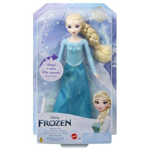 Mattel Disney Frozen Κούκλα Έλσα Που Τραγουδάει Ελληνικά (JDX52)