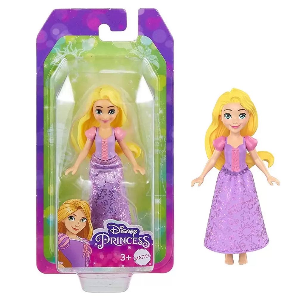 Mattel Disney Princess Μινι Κούκλα Rapunzel (HLW69/HLW70)