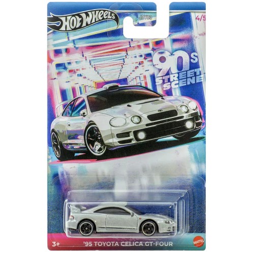 Mattel Hot Wheels \'90S Street Scene Series \'95 Toyota Celica Gt-Four Όχημα Παιχνίδι (JDY83/JCB60)