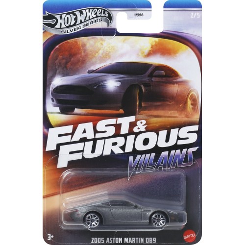 Mattel Hot Wheels Fast & Furious 2005 Aston Martin DB9 Όχημα Παιχνίδι (HNR88/JBY35)