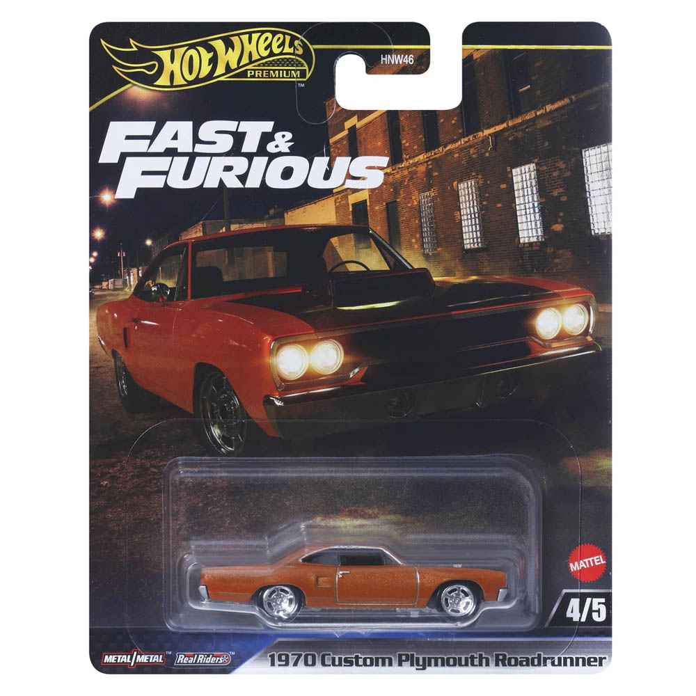 Mattel Hot Wheels Fast & Furious – 1970 Custom Plymouth Roadrunner (HNW46 / JBL87)