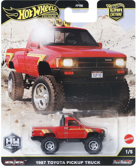 Mattel Hot Wheels Hw Premium - Αγωνιστικα Car Culture HW Αγροτικό Off Road 1987 Toyota Pickup (FPY86/JBK73)