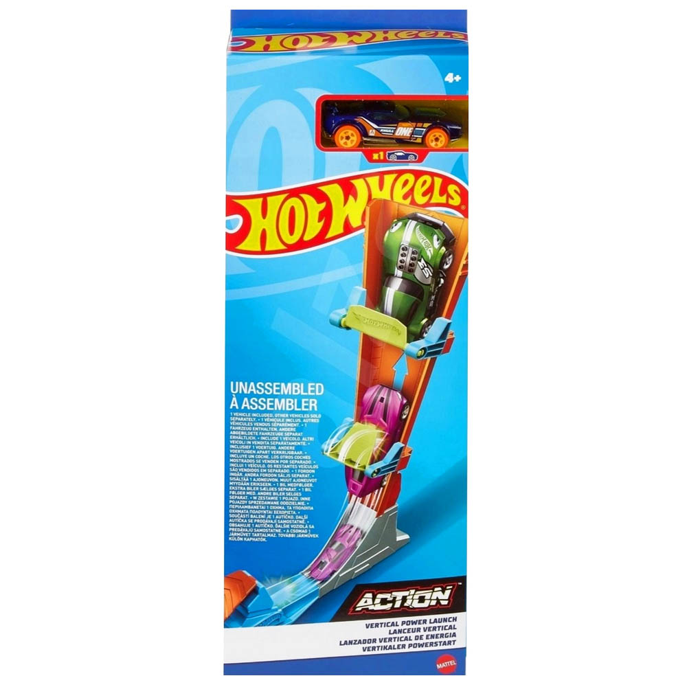 Mattel Hot Wheels Κλασσικές Πίστες Για Κόλπα Vertical Power Launch (FWM85/HDR82)