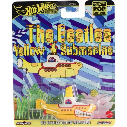 Mattel Hot Wheels Συλλεκτικά Αυτοκινητάκια - Pop Culture The Beatles Yellow Submarine (HXD63/JBL74)