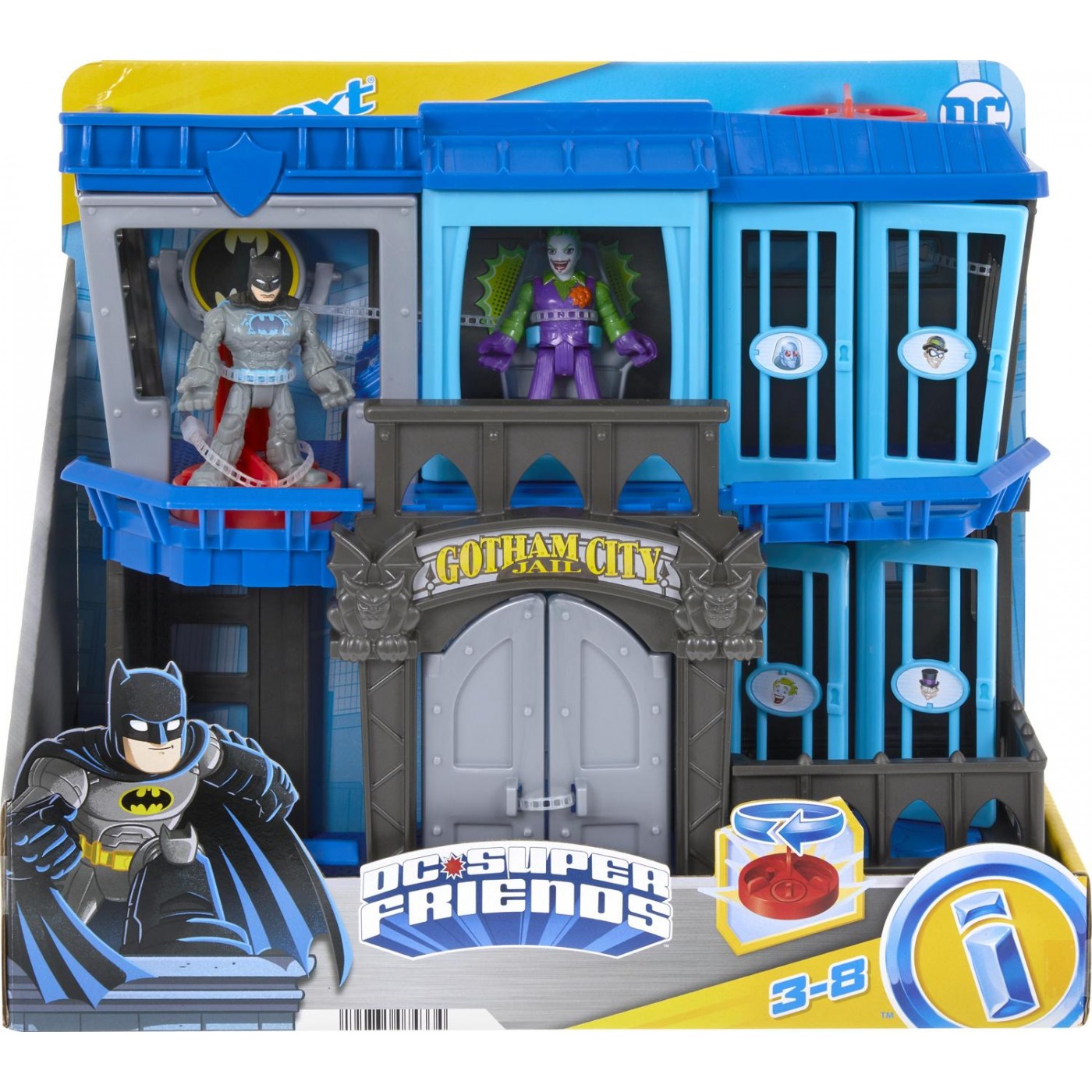 Mattel Imaginext - Φυλακή Gotham City (Hhp81)