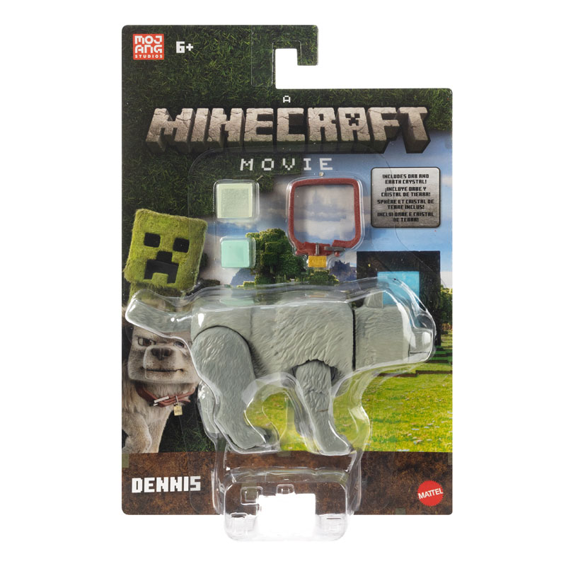 Mattel Minecraft Movie Φιγούρα Dennis 10cm (JFR44/JFR59)