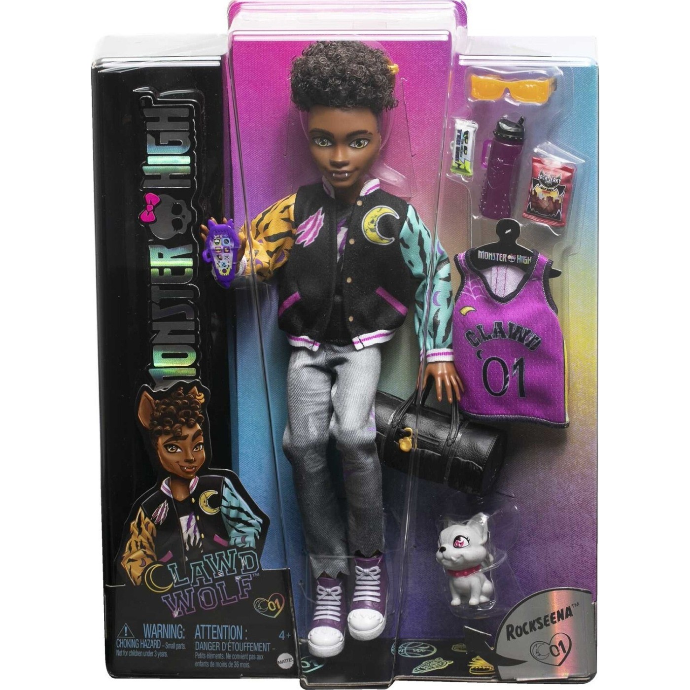 Mattel Monster High Clawd Wolf Doll (HNF65)