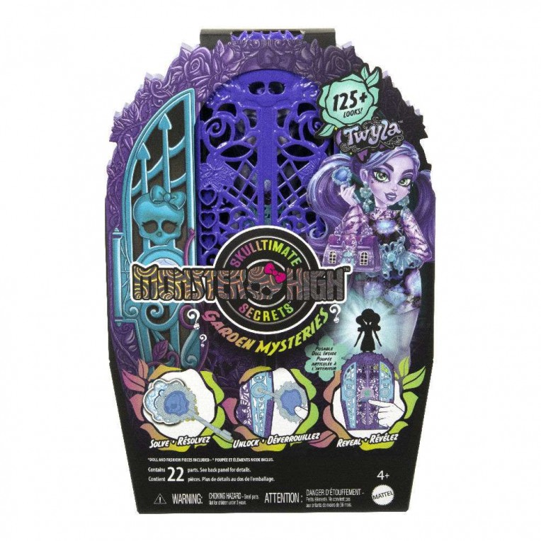 Mattel Monster High Skulltimate Secrets Garden Mysteries Κούκλα Twyla (HYT74)