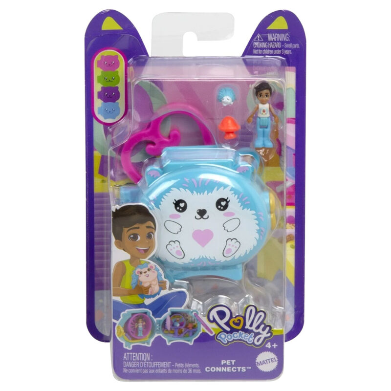 Mattel Polly Pocket Mini Σετάκια Με Ζωάκια – Αξολότλ (GYV99/HXX22)