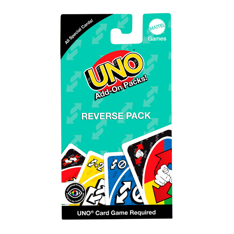 Mattel Uno Add-on Packs - Reverse Pack (JCV55/JCV56)
