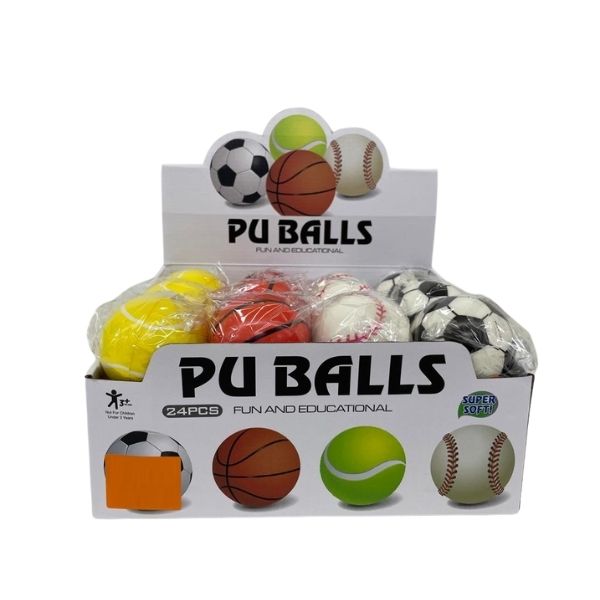 Μπαλάκι Αναπήδησης Μπάλες 7,5cm 4 Σχέδια