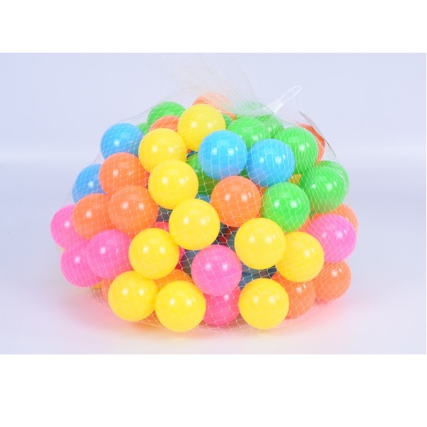 Μπάλες Παιδότοπου 6cm, Διάφορα Χρώματα 100τμχ