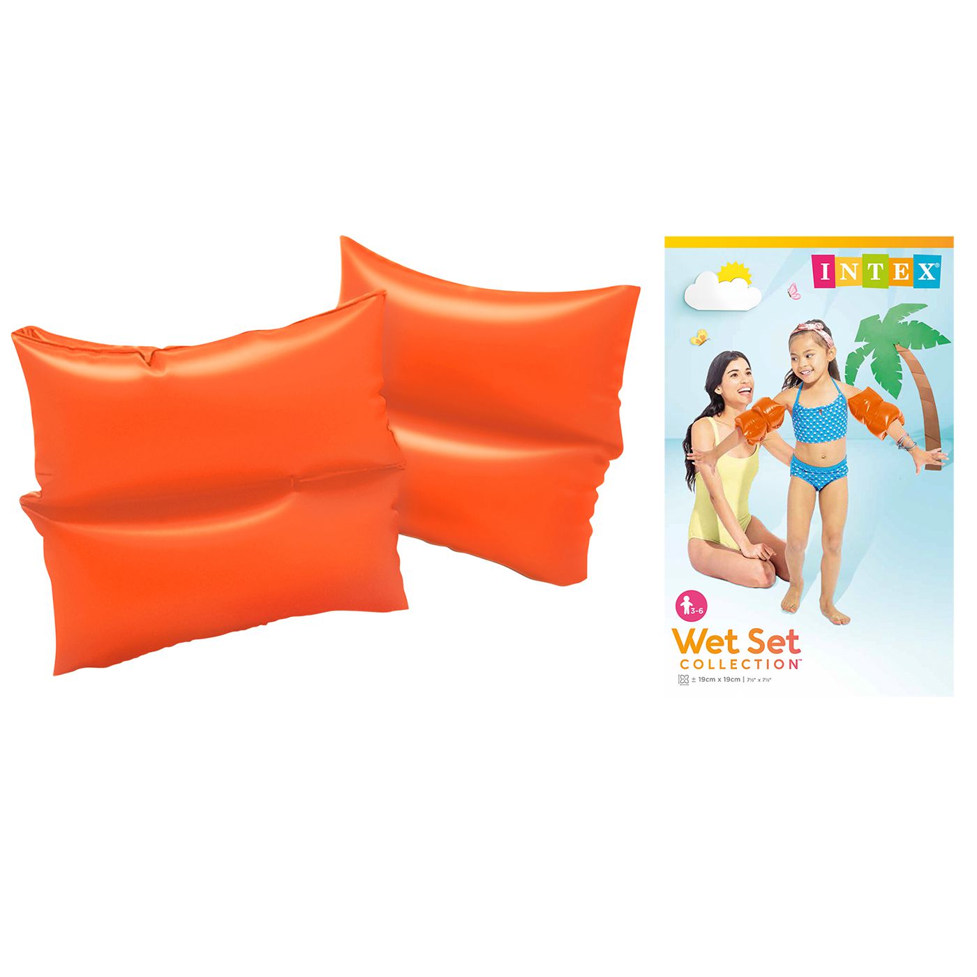 Μπρατσάκια Θαλάσσης Intex 19x19cm