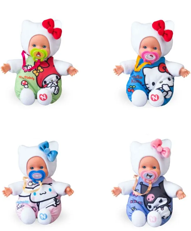 Nenuco Μωράκια Hello Kitty-4 Σχέδια (NFNC2000)