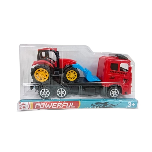 Νταλίκα Friction 18cm Με Τρακτέρ 4 Σχέδια