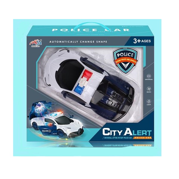 Αστυνομικό Όχημα Με Ήχο Και Φως