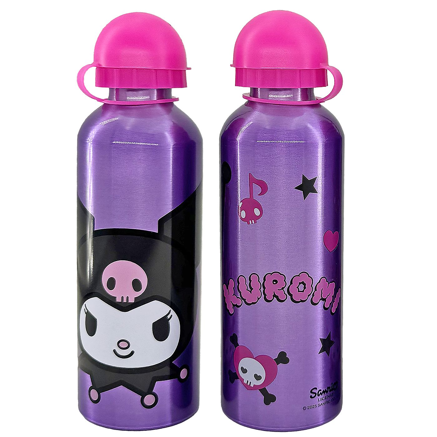 Παγούρι Μεταλλικό Kuromi 500ml 21x6,5cm 500ml