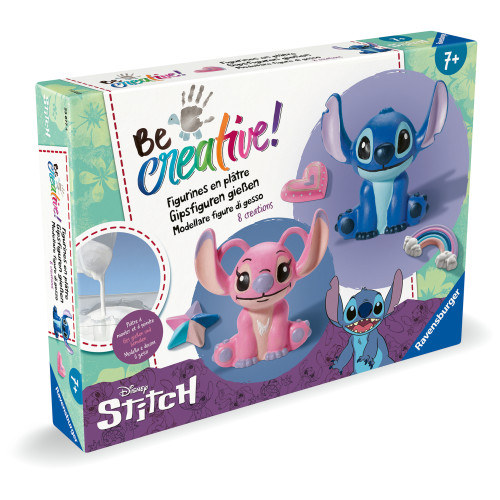 Παιχν. Κατασκευή Be Creative DIY Φιγούρες Stitch & Angel (23877)