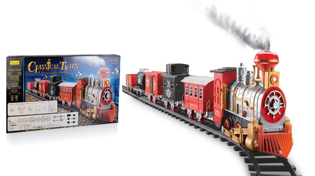 Παιχνίδι Τρένο Classic Train Κόκκινο 90χ7χ42cm