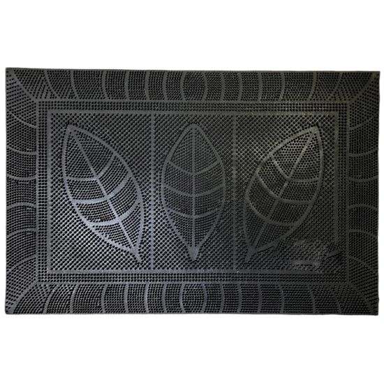 Πατάκι Εξώπορτας Λάστιχο Σε Μαύρο Χρώμα 40x60cm (TnS 39-958-0463)