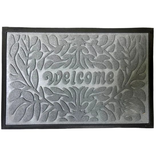 Πατάκι Εξώπορτας Μοκέτα Με Αντιολισθητικό Υπόστρωμα 40x60cm  2 Χρώματα (TnS 39-950-2413)