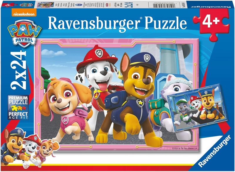 Παζλ 2x24 τεμ. Paw Patrol Ατρόμητοι Φίλοι (80534)