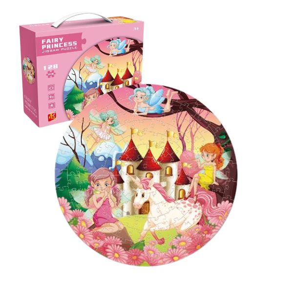 Παζλ Στρόγγυλο Νεράιδα 128τμχ