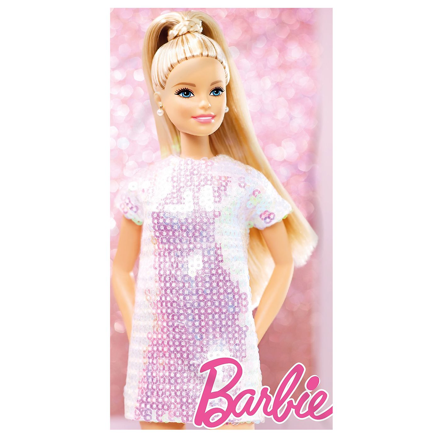 Πετσέτα Θαλάσσης Microfiber Barbie 140x70cm