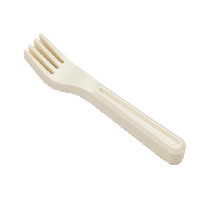 Πηρούνια Πλαστικά Επαναχρησιμοποιούμενα Λευκά Σετ 8τμχ (TnS 07-600-0208)