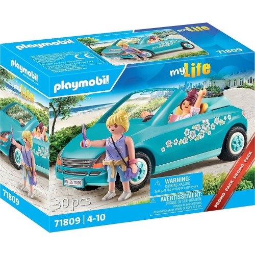 Playmobil My Life Βόλτα Με Κάμπριο Αυτοκίνητο (71809)
