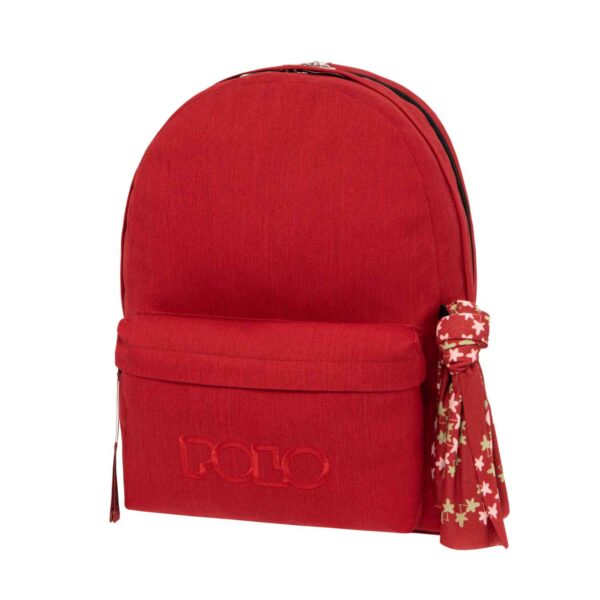 Polo Σακίδιο Πλάτης Original Double Scarf 2 Θέσεων Κόκκινο Σκούρο 902039-3101 (2023)
