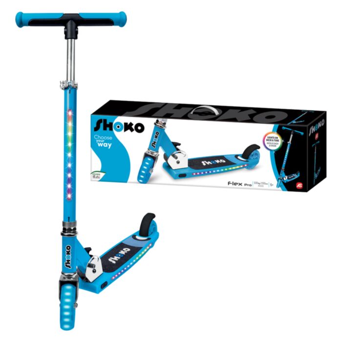Shoko Παιδικό Πατίνι Flex Pro Με 2 Ρόδες Σε Μπλε Χρώμα (5004-50524)