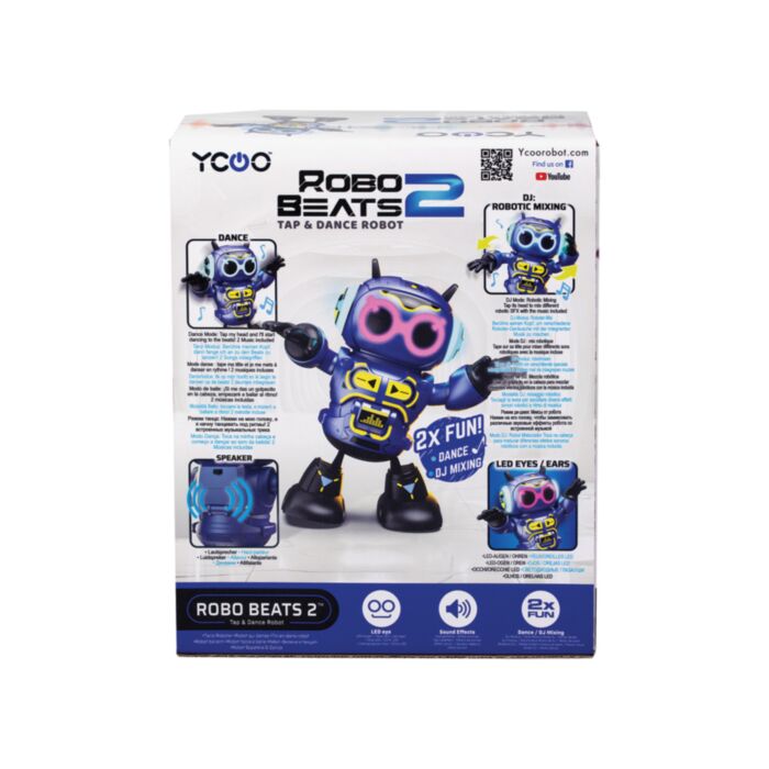Silverlit Ycoo Robo Beats II Ηλεκτρονικό Ρομπότ (7530-88599)