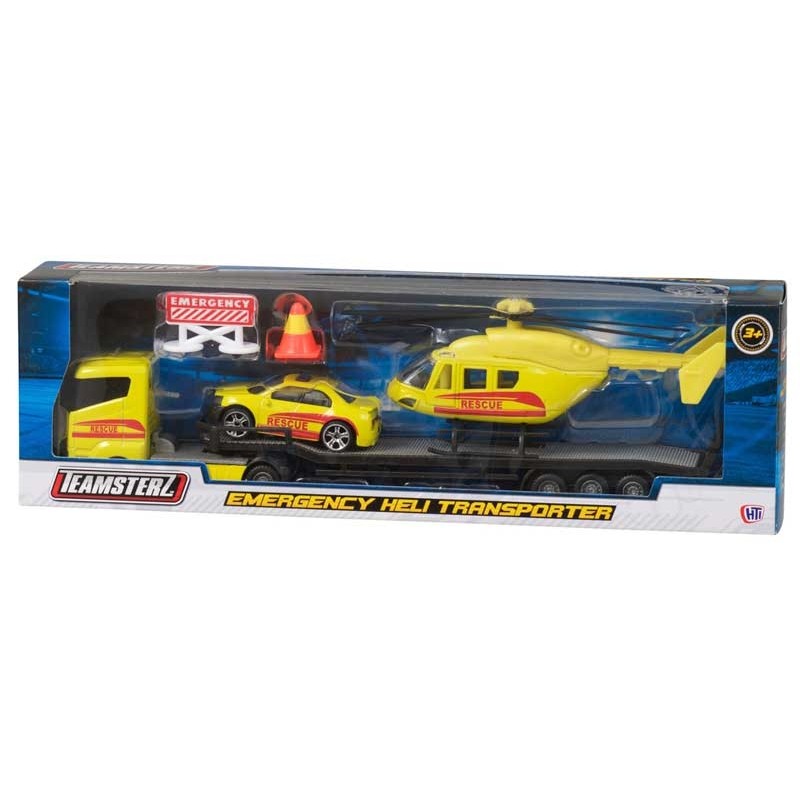 Teamsterz Οχήματα Διάσωσης Emergency Heli Transporter - 3 Σχέδια